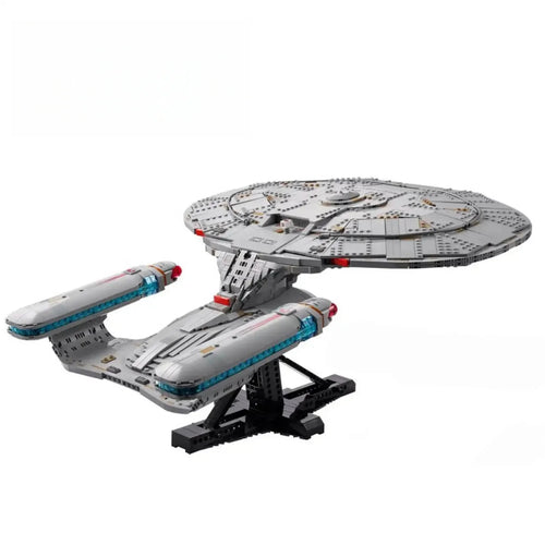 Hot news Aviation enterprise NCC-1701-D ship building block brick model birthday men and women holiday gifts