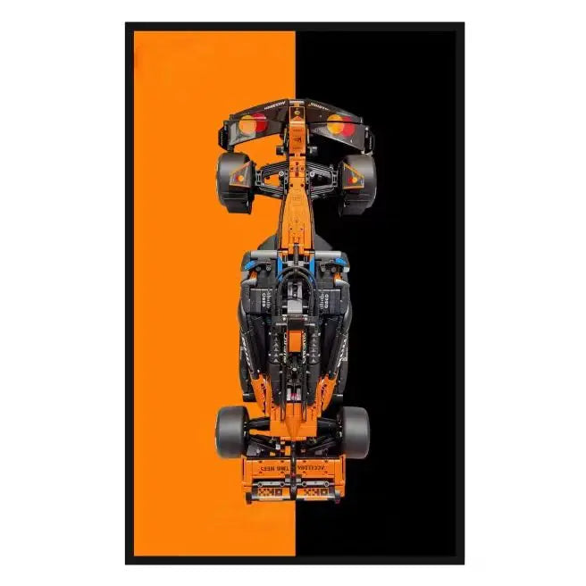 NEW Wall Mount Display box Photo Frame Suitable for LEGO 42228 McLaren MCL 39 building block car model Display Wallboard